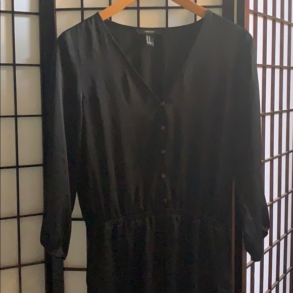 SILK FOREVER 21 JUMPSUIT - Picture 2 of 7